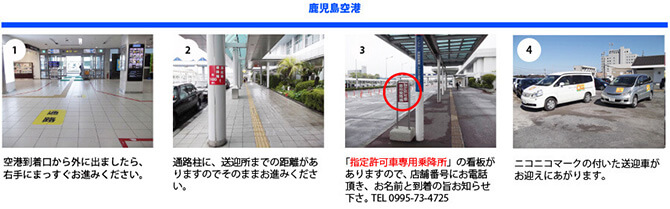 送迎車利用案内図