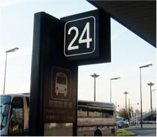 成田空港24番バス乗り場